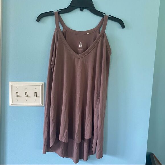 Pacsun Me to We Tan Cold Shoulder Top - Picture 3 of 7